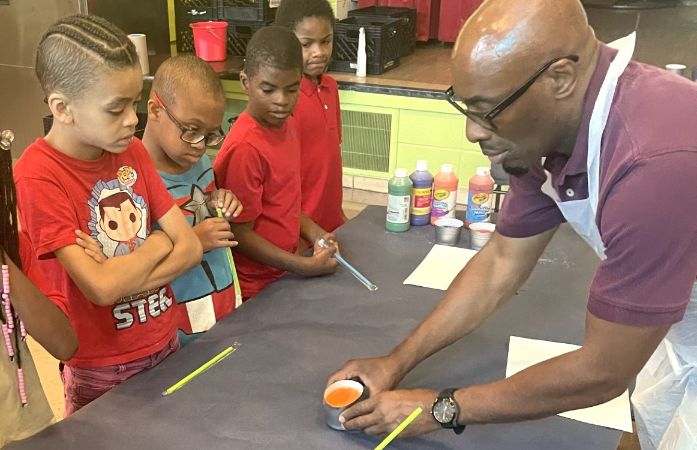  Mr. Bryant and students